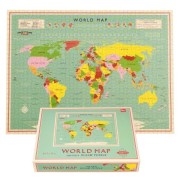 World puzzle 1000 bitar Vintage world Map
